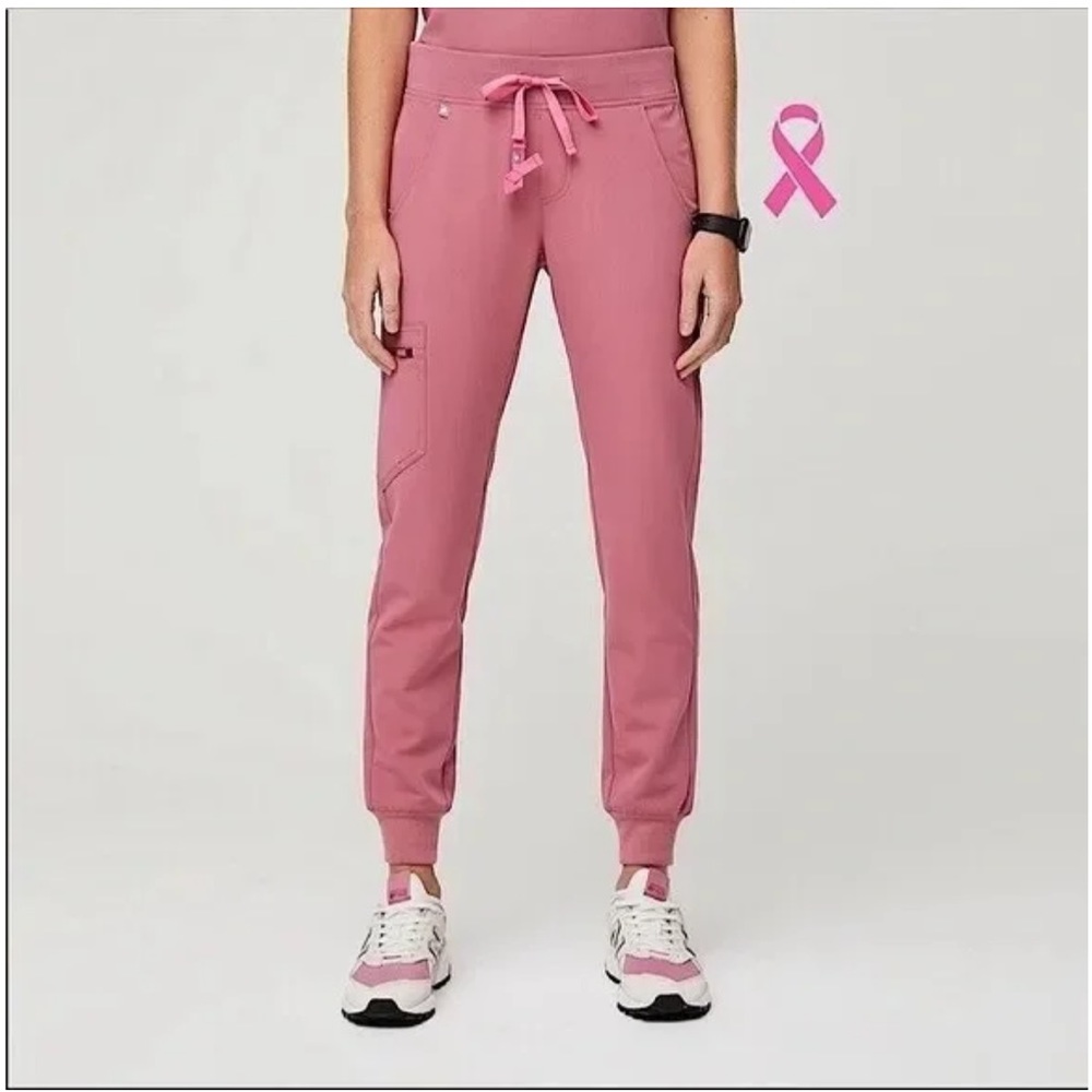 FIGS™ High Waisted 2.0 - Petite Jogger Scrub Pants - L - Petite /Quartz